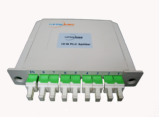 1260-1650nm FTTH 광섬유 PLC 분배기 1x4 1x8 1x16 1x32 1x64