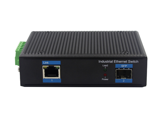 OPK-4500-1GX1GT Din-rail Unmanaged Industrial Ethernet 스위치 (POE 선택) 1 포트