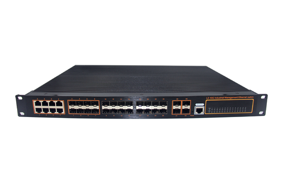 OPK-7600-4XG24GX8GC 4*10G SFP,24*1.25G,8*1000M COMBO RACK 관리 산업 스위치