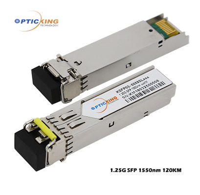 접속 네트워크를 위한 1.25 Ｇ SFP 1550nm 120 킬로미터 SFP LC 모듈