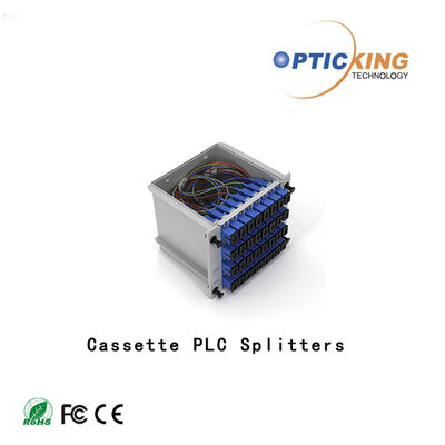 High Isolation 1xN 2xN Cassette PLC Splitter For PON/ODN Network