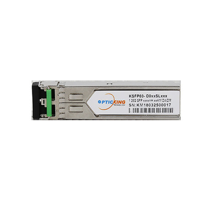 DWDM 1532.68nm 1.25G SFP 모듈 LC 커넥터 40km 80km 120km